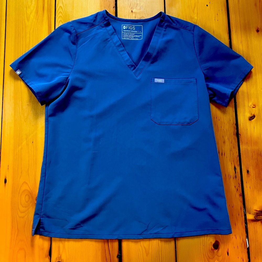 FIGS Space Navy Scrub large